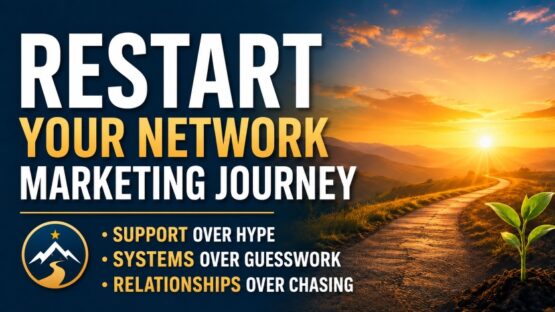 Restart Network Marketing Journey with a proper system and support